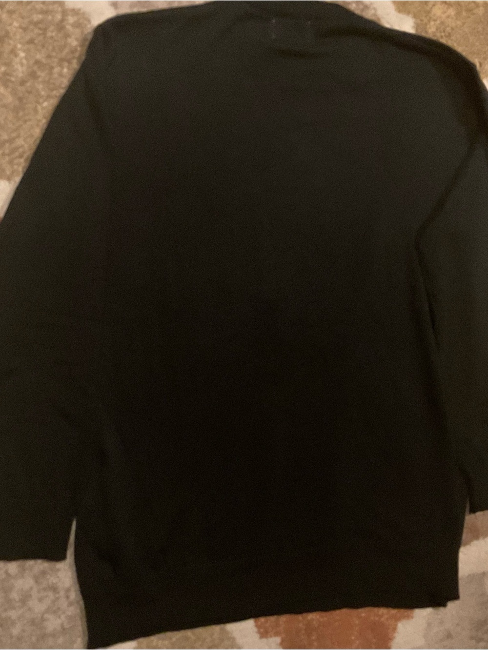 Men’s Black Tiger Embroidered Sweatshirt - Stylish Knit Top - Picture 5 of 5